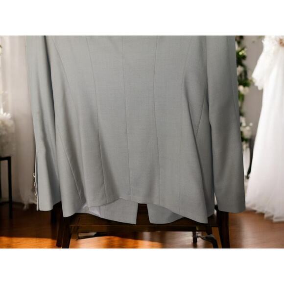 ESCADA by Margaretha Ley Blazer Jacket 100% Wool Silk Lining Size 38 - Picture 15 of 15